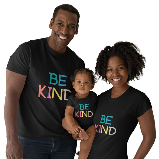 Be Kind Rainbow Baby Short Sleeve One Piece Onesie