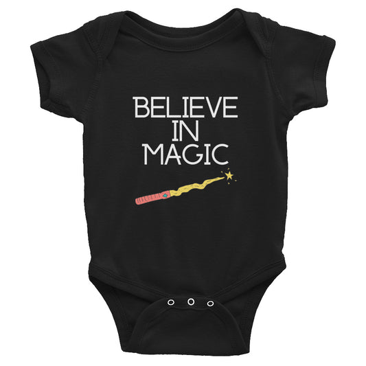 Believe in Magic Baby Short Sleeve One Piece Onesie
