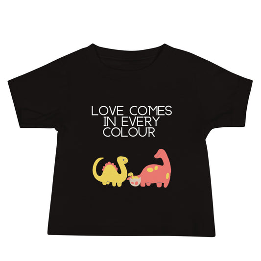 Love Comes in Every Colour Baby Jersey Short Sleeve T-Shirt