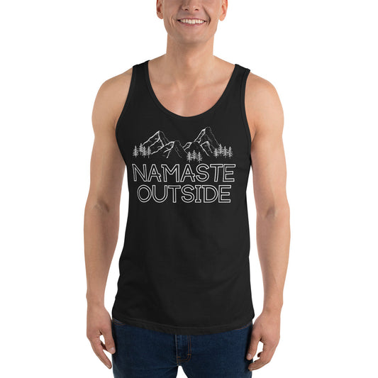 Namaste Outside Unisex Tank Top