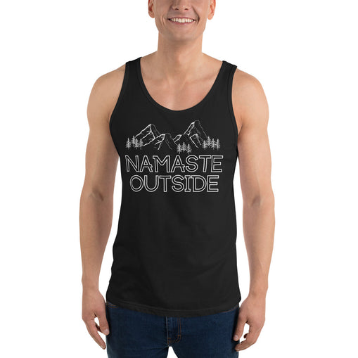 Namaste Outside Unisex Tank Top