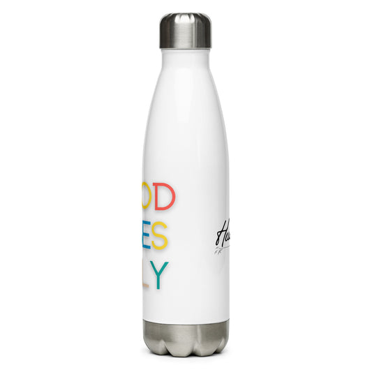 Good Vibes Only Stainless Steel Water Bottle