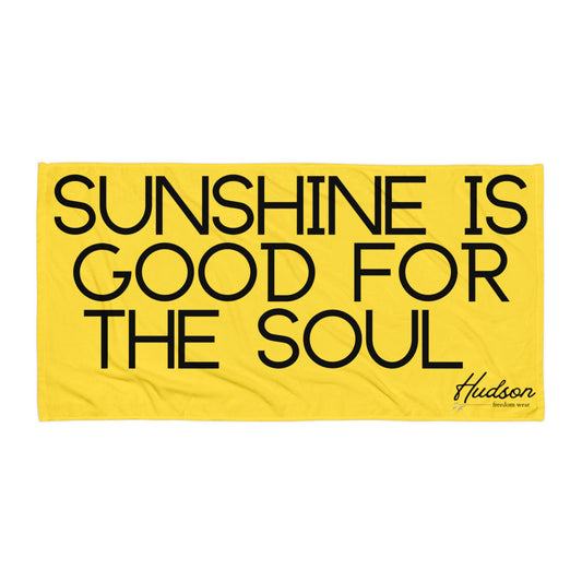 Sunshine Soul Beach Towel