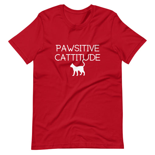 Pawsitive Cattitude Unisex T-Shirt