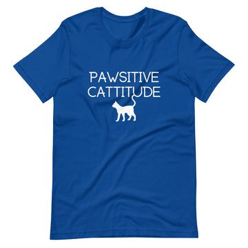 Pawsitive Cattitude Unisex T-Shirt
