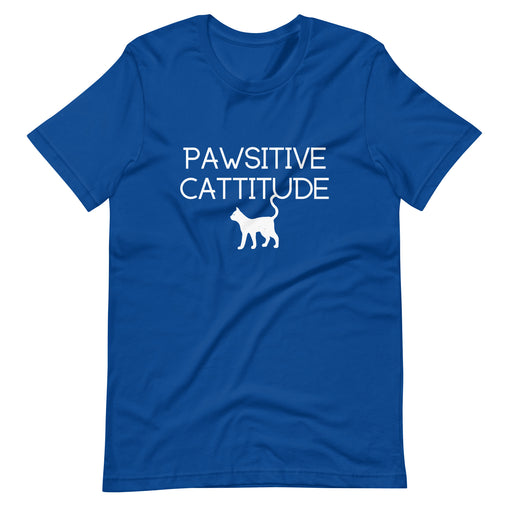 Pawsitive Cattitude Unisex T-Shirt