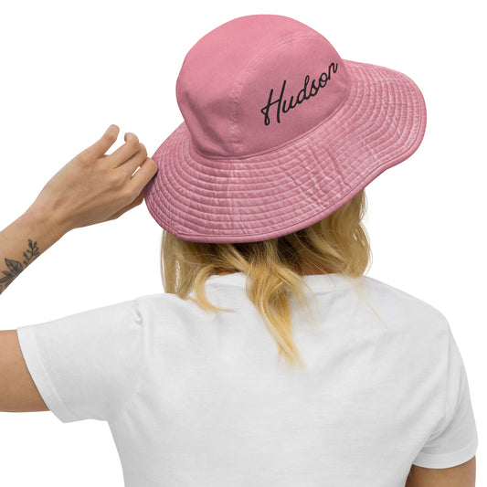 Sunshine Soul Wide Brim Bucket Hat