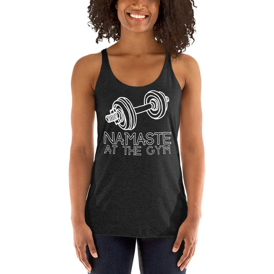 Namaste at the Gym Women's Racerback Tank