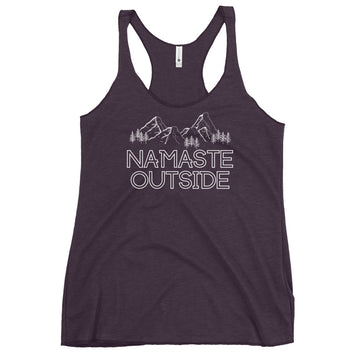 Namaste Outside Women's Racerback Tank