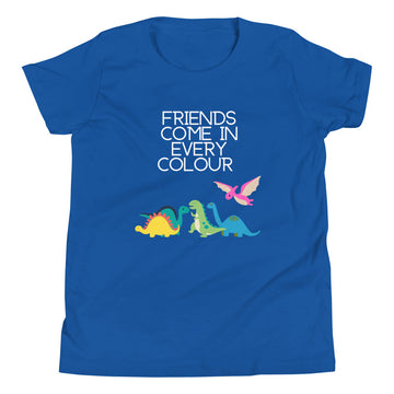 Friends Come in Every Colour Youth Short Sleeve T-Shirt