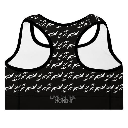 Patterned Moisture Wicking Sports/Yoga Bra