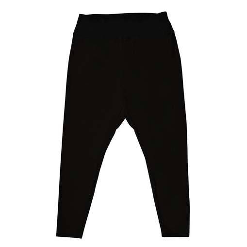 Namaste Solid Black Plus Size Yoga/Sport Leggings