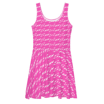 Pink Skater Dress