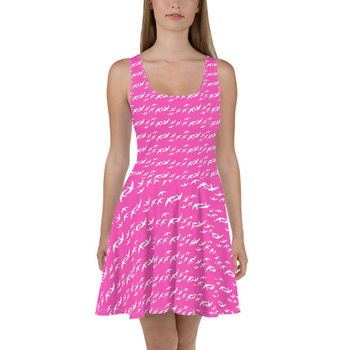 Pink Skater Dress