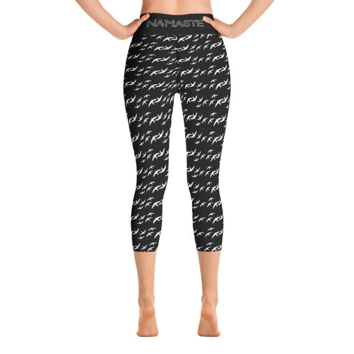 Yoga/Sports Capri Printed Leggings