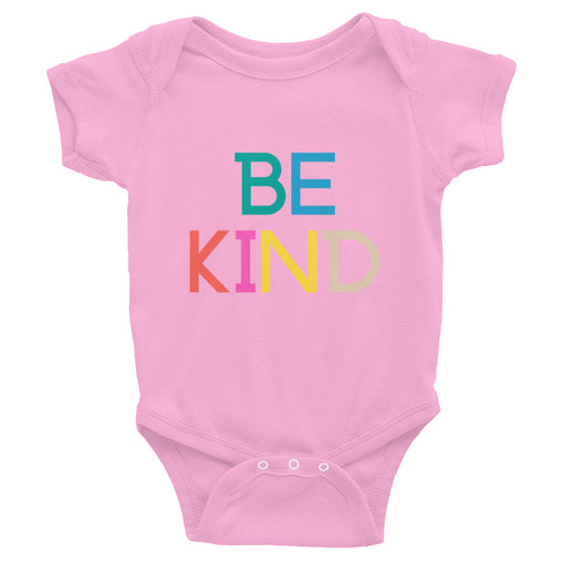 Be Kind Rainbow Baby Short Sleeve One Piece Onesie