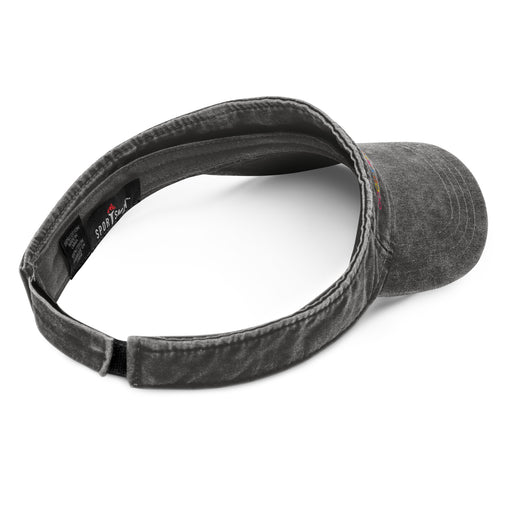 Good Vibes Denim Visor