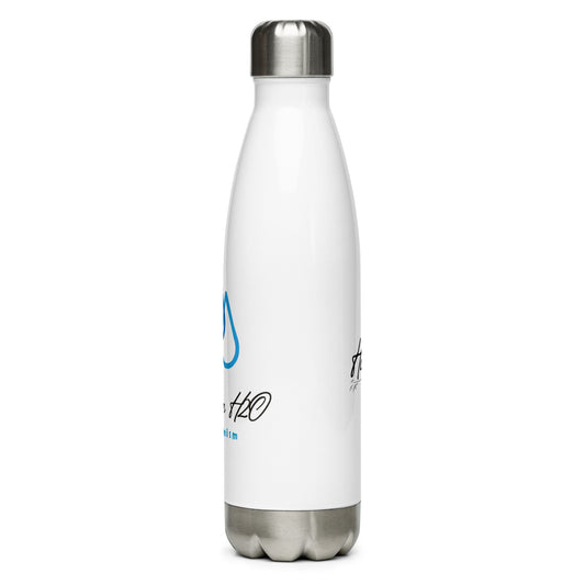 H2O and Optimism Stainless Steel Water Bottle
