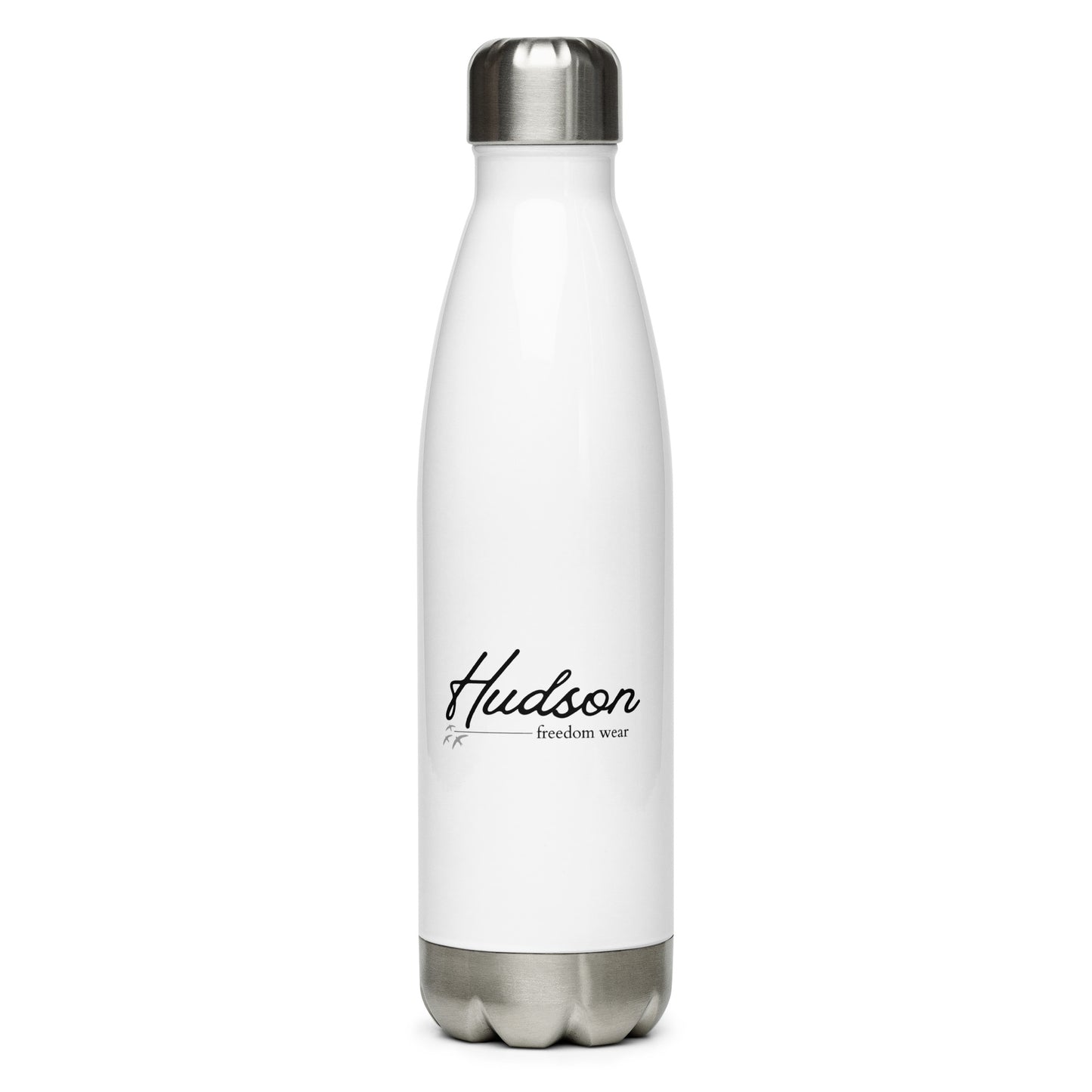 Motivated and Hydrated Stainless Steel Water Bottle