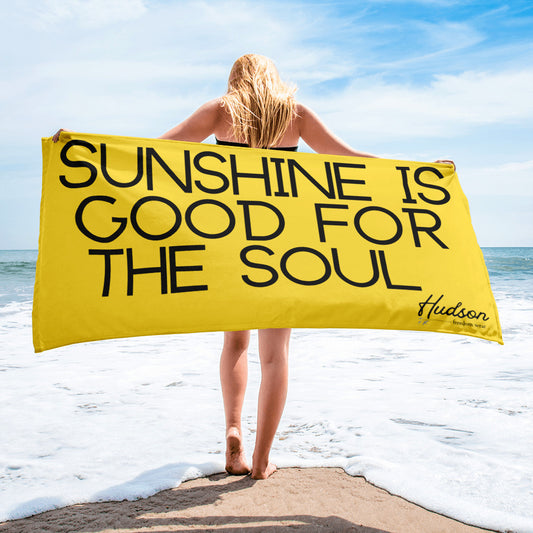 Sunshine Soul Beach Towel