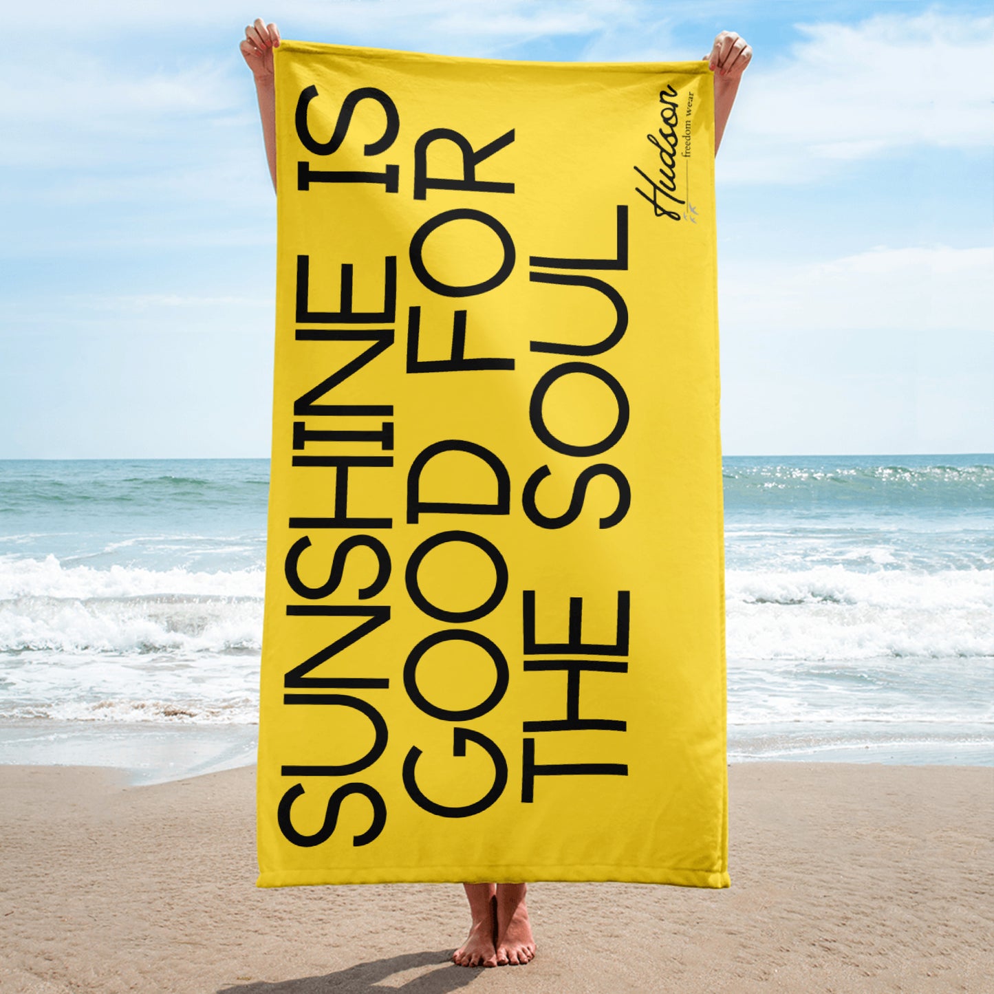 Sunshine Soul Beach Towel