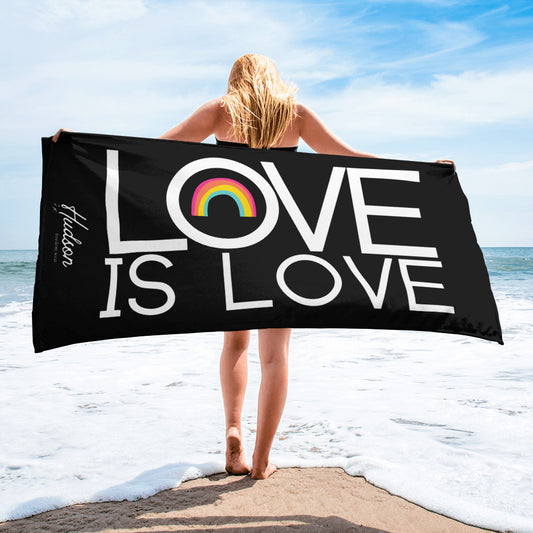 Love is Love Beach Towel