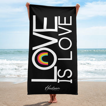 Love is Love Beach Towel