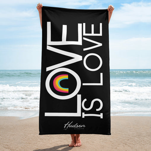 Love is Love Beach Towel