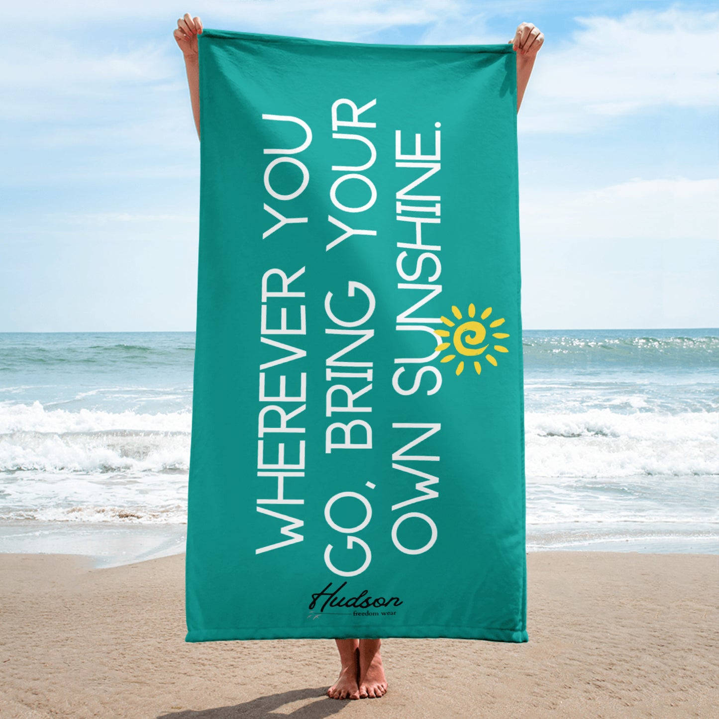 Bring Your Own Sunshine Beach Towel