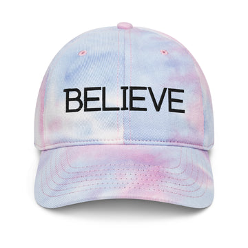 Believe Tie Dye Hat
