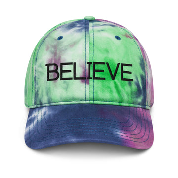 Believe Tie Dye Hat