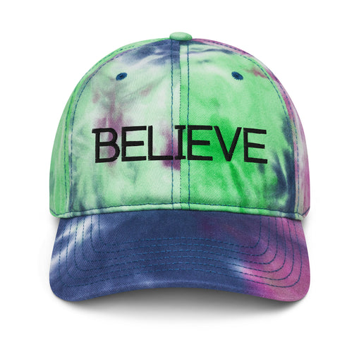Believe Tie Dye Hat
