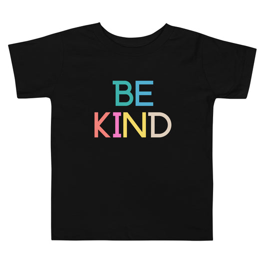 Be Kind Toddler (Rainbow) Unisex Short Sleeve Tee