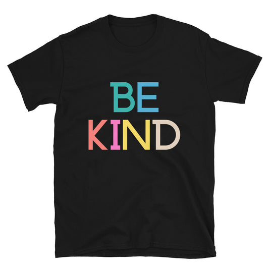 Be Kind (Rainbow) Short-Sleeve Unisex T-Shirt