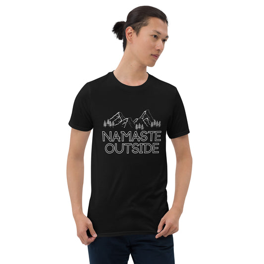 Namaste Outside Short-Sleeve Unisex T-Shirt