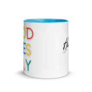 Good Vibes Only Rainbow Mug