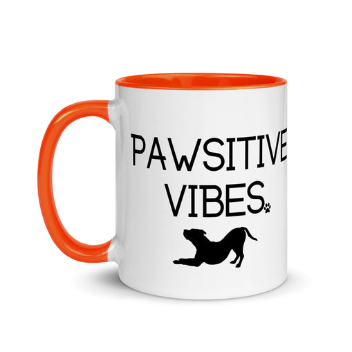 Pawsitive Vibes (Dog) With Colour Inside