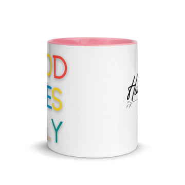 Good Vibes Only Rainbow Mug