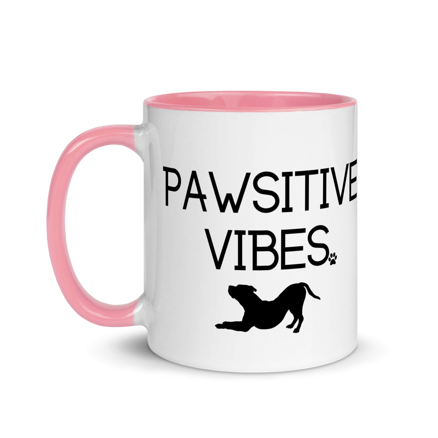 Pawsitive Vibes (Dog) With Colour Inside