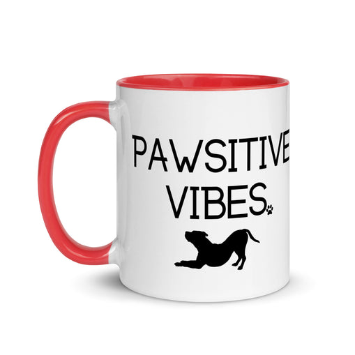 Pawsitive Vibes (Dog) With Colour Inside