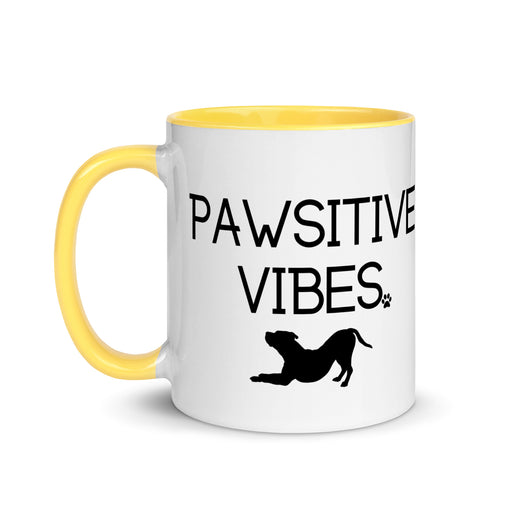 Pawsitive Vibes (Dog) With Colour Inside