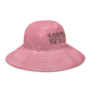Sunshine Soul Wide Brim Bucket Hat