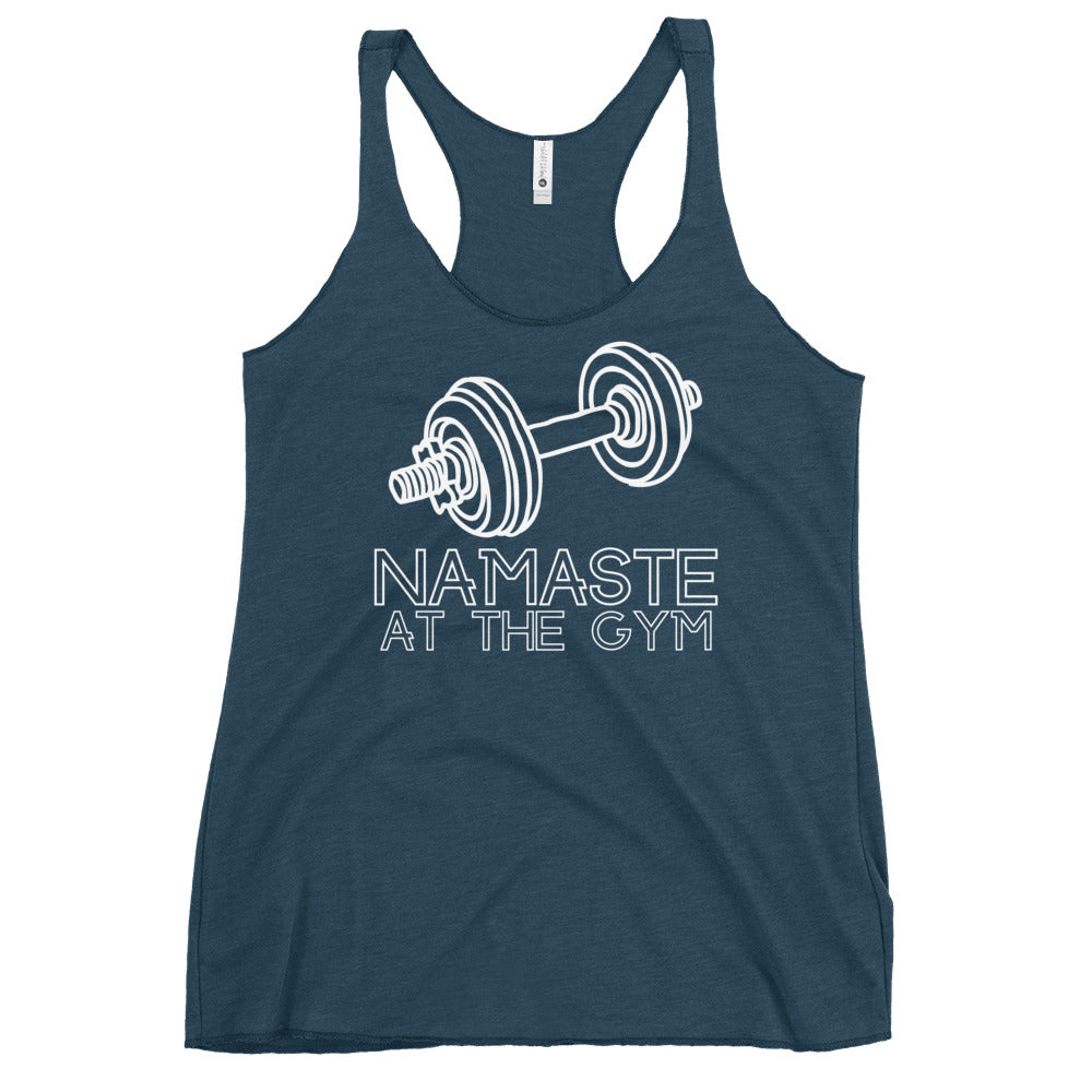 Namaste at the Gym Women's Racerback Tank