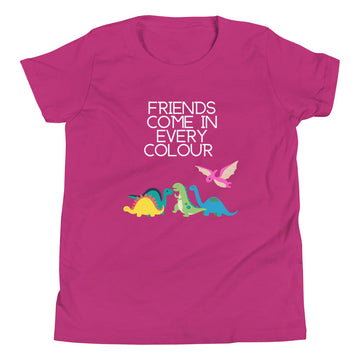 Friends Come in Every Colour Youth Short Sleeve T-Shirt