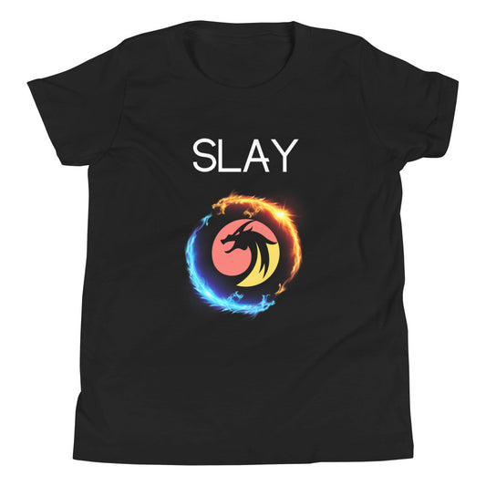 Slay (Dragons) Youth Short Sleeve T-Shirt