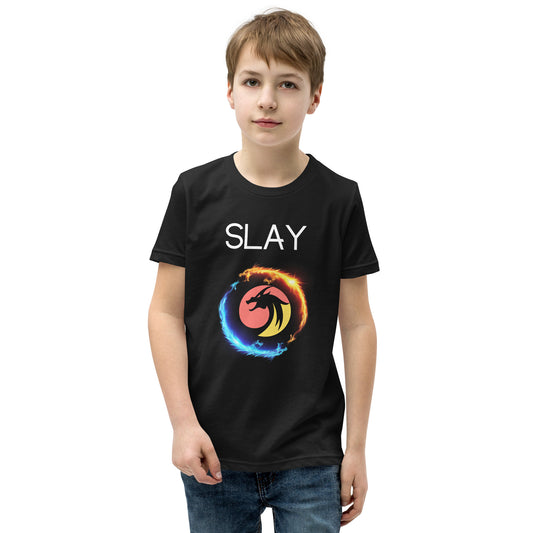 Slay (Dragons) Youth Short Sleeve T-Shirt