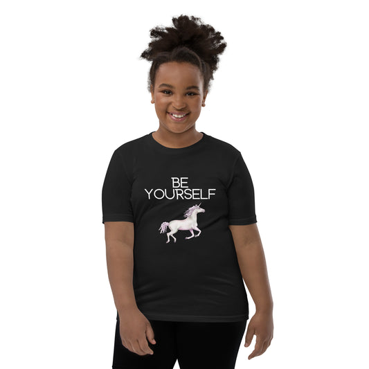 Be Yourself (Unicorn) Youth Short Sleeve T-Shirt