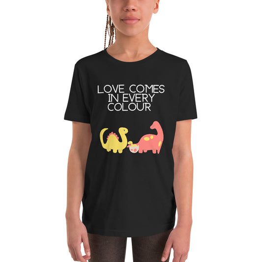 Love Comes in Every Colour Youth Short Sleeve T-Shirt